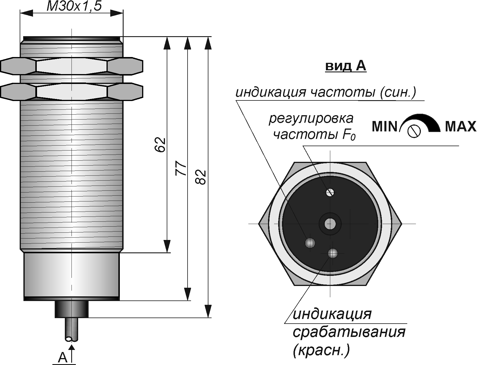 Габаритный чертеж