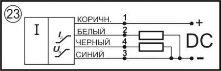 Датчик бесконтактный индуктивный SIA400-I/U-PNP-K(НКУ)